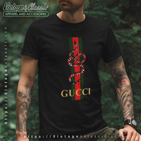 gucci snake shirt logo|white Gucci shirt with snake.